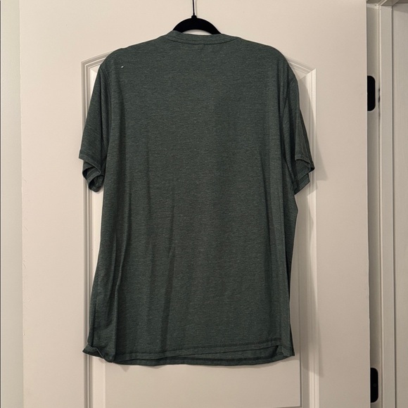 Men's Green Henley Shirt - Picture 2 of 4